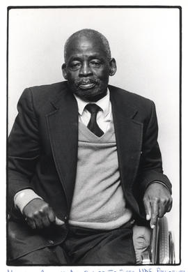 Oscar Mpetha, veteran activist and one of the three UDF presidents