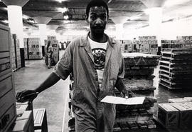Cadre member of the Sweet, Food & Allied Workers Union (SFAWU) at the Bakers Biscuit Factory ...
