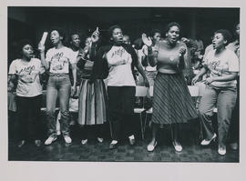 Women singing at an AZASO Meeting