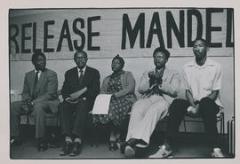Release Mandela protest.