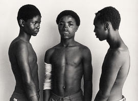 Three under-18 Katlehong youths who were beaten by SA security forces during the Katlehong stayaw...