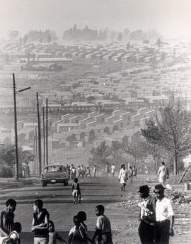 Mofolo South, one of the sections of Soweto, the vast black ghetto near Johannesburg