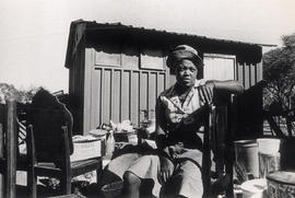 Adela More, now living in Pachsdraai, after the forced resettlement from Mogopa to Bophuthatswana
