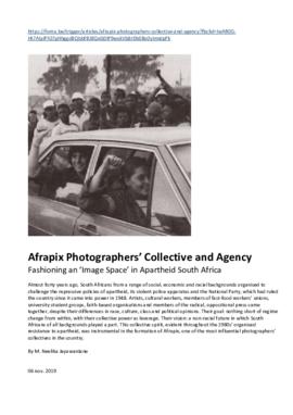 Afrapix Photographers' Collective and Agency