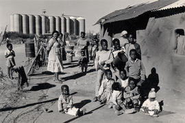 Mrs. Agnes Isaacs and family at Valspan, North Eastern Cape, where she was born