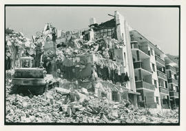 Demolition of the buildings in District Six.