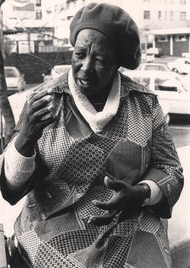 Margaret Nhlapha, SA Domestic Workers' organiser