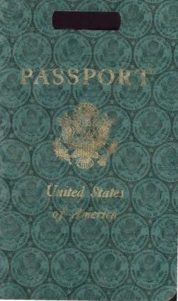 Passport and Certificate of Mrs Xuma