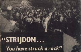 "Strijdom You have struck a rock", brochure
