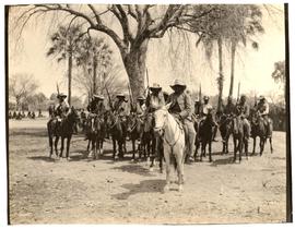Chief Mandume and his mounted body guards
