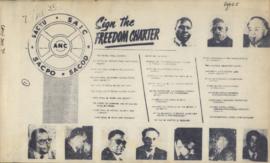 "Sign the Freedom Charter"