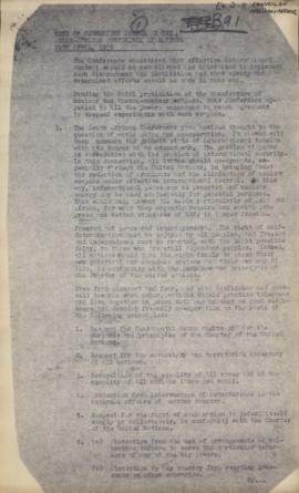 "Text of Communique issued at the Asian African Conference..."