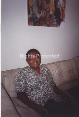 Philip Kgosana at his home