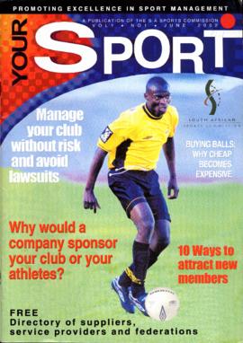 First issue of 'Your Sport' June 2002