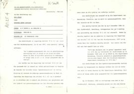Legal documents relating to the arrest of Teeling-Smith and others 