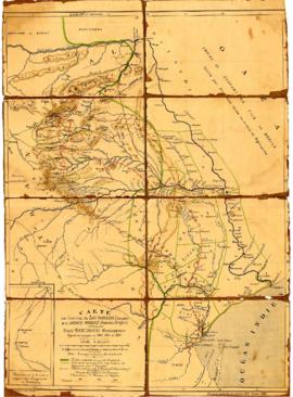 Carte des Districts du Zoutpansberg (Transvaal) et de Lorenzo Marquez (Possissions Portugaises)