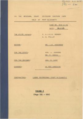Court Records - Volume 8 (Pages 591-600).