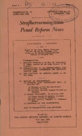 Penal Reform News, Number 42-45