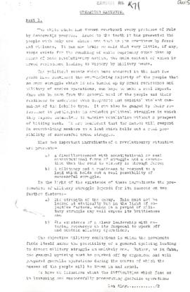 ANC document: Operation Mayibuye. Exhibit number R71 (copy)