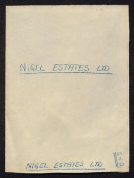 Nigel Estates, Ltd.