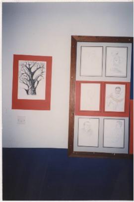 Photographs of exhibition display