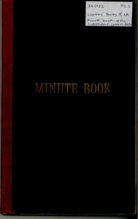 Minute book, Central branch