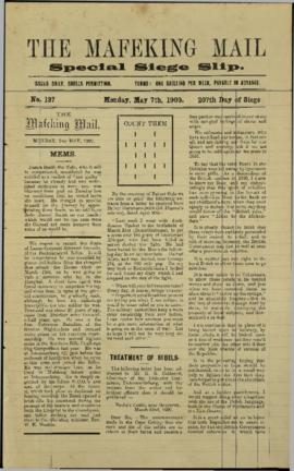 07 May 1900 Issue Number 137