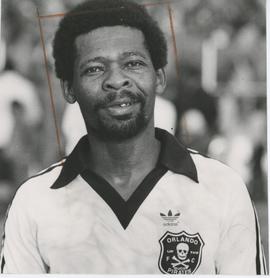 Orlando Pirates individual players, descriptions at the reverse side of photographs, no. 56 unide...