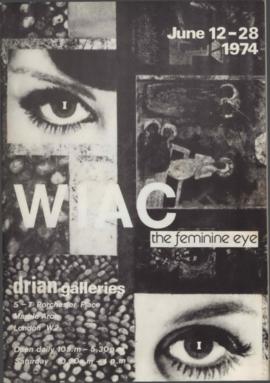 Exhibition brochures, events and flyers by the Women's International Art Club (WIAC) Camden