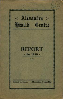 Alexandra Health Centre and University Clinic - Annual Reports  