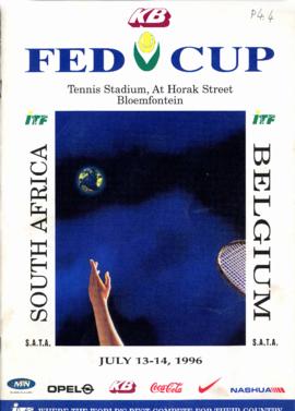 Overview of the Fed Cup tennis competition and biographies of the South African players of the ma...