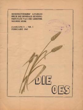 Oes (Die Oes), Volume 8, Number 1-3