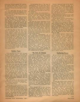 Articles in 1961/62