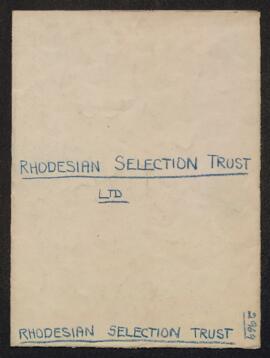Rhodesian Selection Trust Ltd.