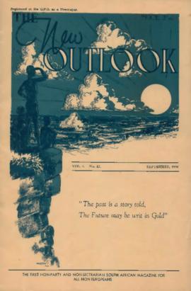 The New Outlook, Volume 1, Number 12-13