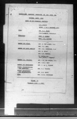 After death investigation of Steven Bantu Biko Vol.25 pages 1831-1928