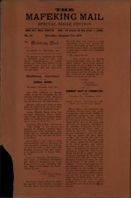 07 December 1899 Issue Number 28