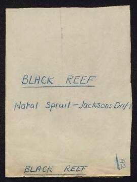 Black Reef - Natal Spruit - Jackson's Drift