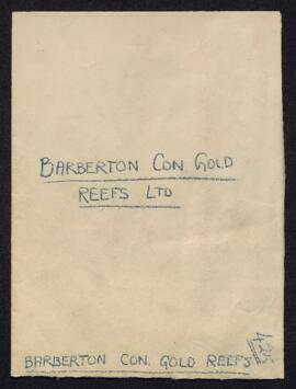Barberton Con. Gold Reefs Ltd.