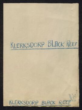 Klerksdorp Black Reef