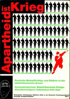 "Apartheid ist Krieg" German antiapartheid magazine 