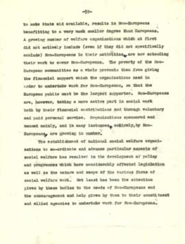 J.A. Rheinallt-Jones: 'Social Welfare' - chapter for the 1949 SAIRR handbook 