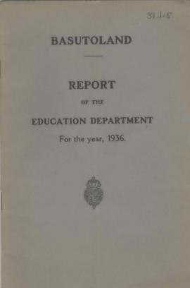 Report on Education in the Bechuanaland Protectorate