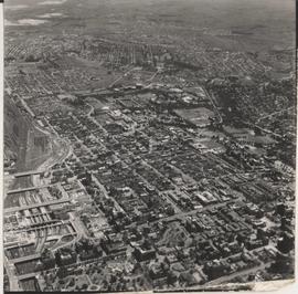 Birds eye view of different parts of Johannesburg
