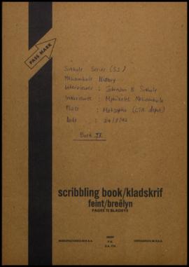 Transcript: Sithole series (S1), Nkhambule history, Mphikeleti Nkhambule, Matsapha (CTA depot), B...