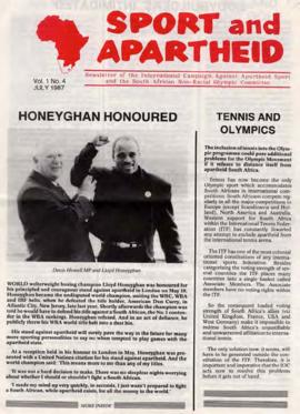 Sport and Apartheid Newsletter Vol 1 No 4