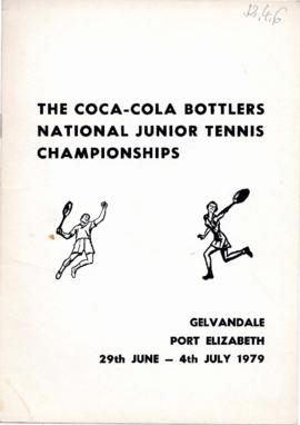 The Coca-Cola Bottlers National Junior Tennis Championships, Port Elizabeth, 29 June - 4 July, 1979