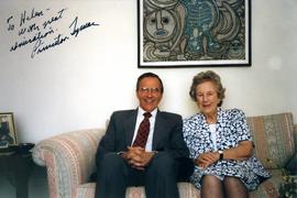 Helen Suzman with Princeton Lymon, US Congressman