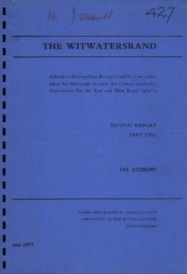 The Witwatersrand - A Study in Metropole Research