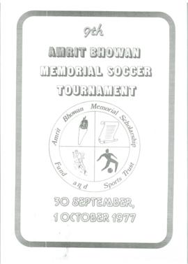 9th Amrit Bhowan Memorial Soccer Tournament